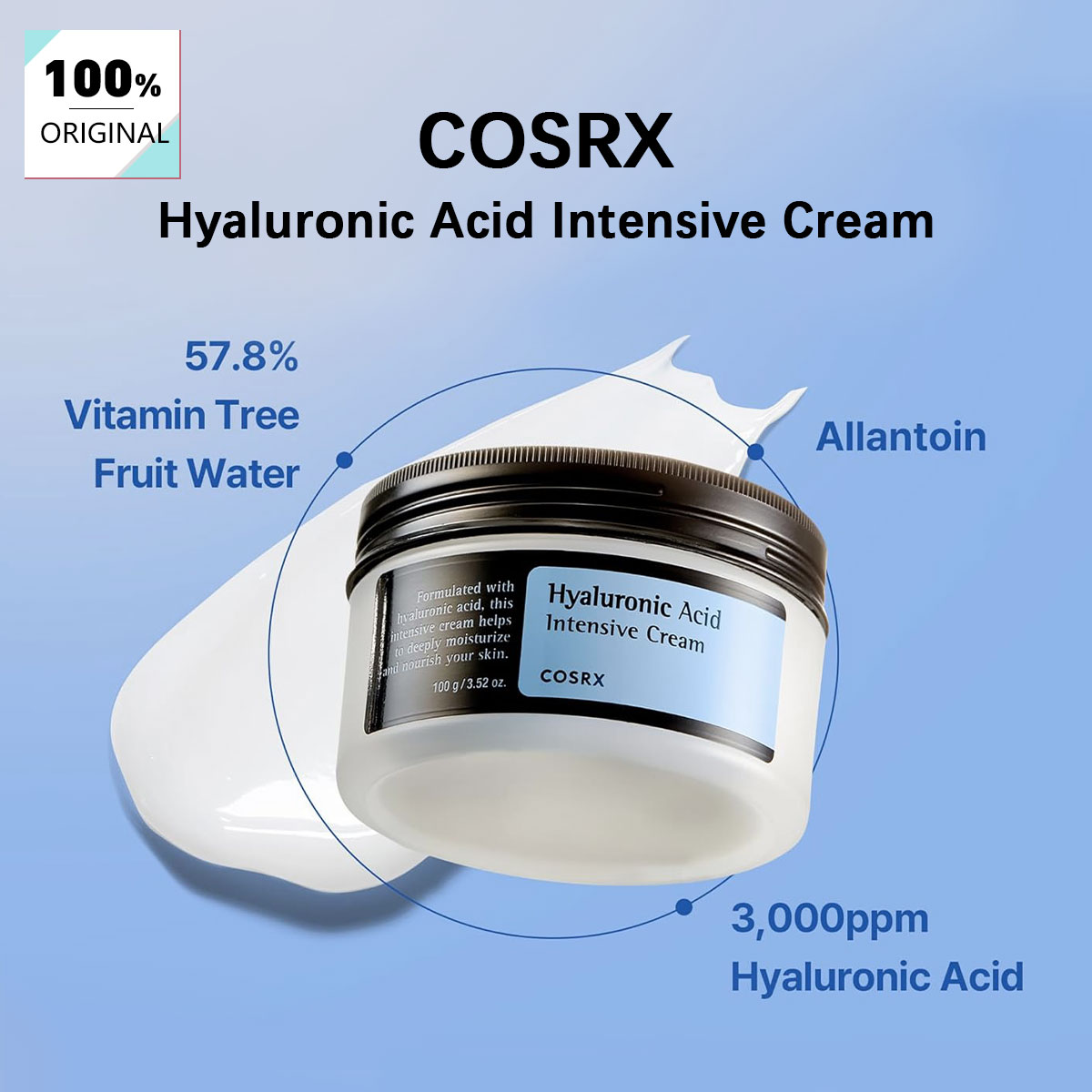 Skincare Cosrx - COSRX Hyaluronic Acid Intensive Cream 100g,