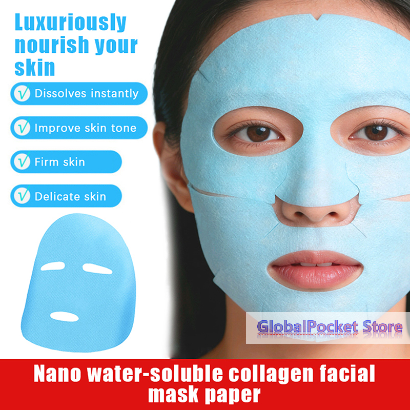 Skincare Collagen - Collagen Film Paper Soluble Facial Mask
