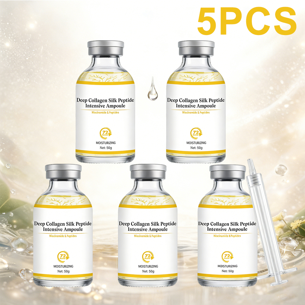 Lactic Acid Toner - Deep Collagen Silk Peptide Intensive Ampoule