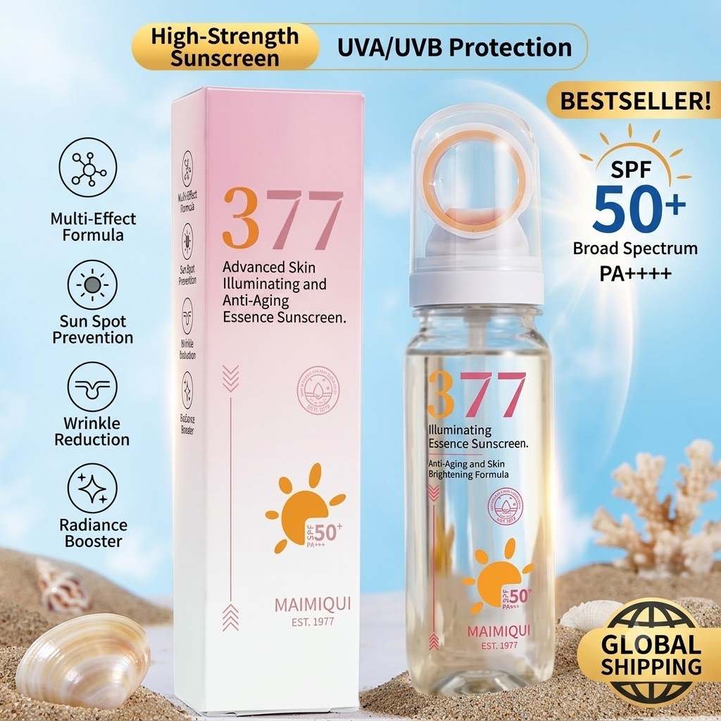 MAIMIQI 90g 377 Whitening Suns – обзор и цена Spf 50 Sunscreen