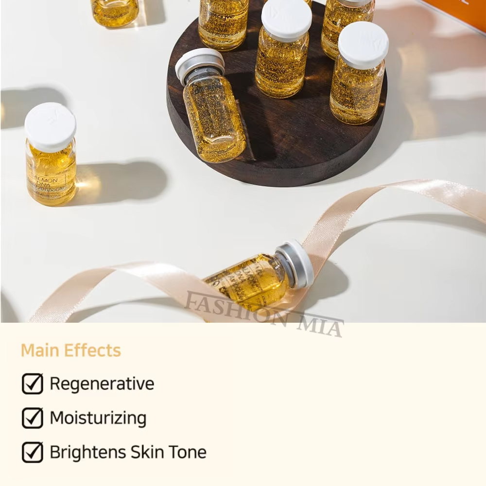 Korea 8ml Salmon DNA Gold Ampo – обзор и цена Skincare Korea