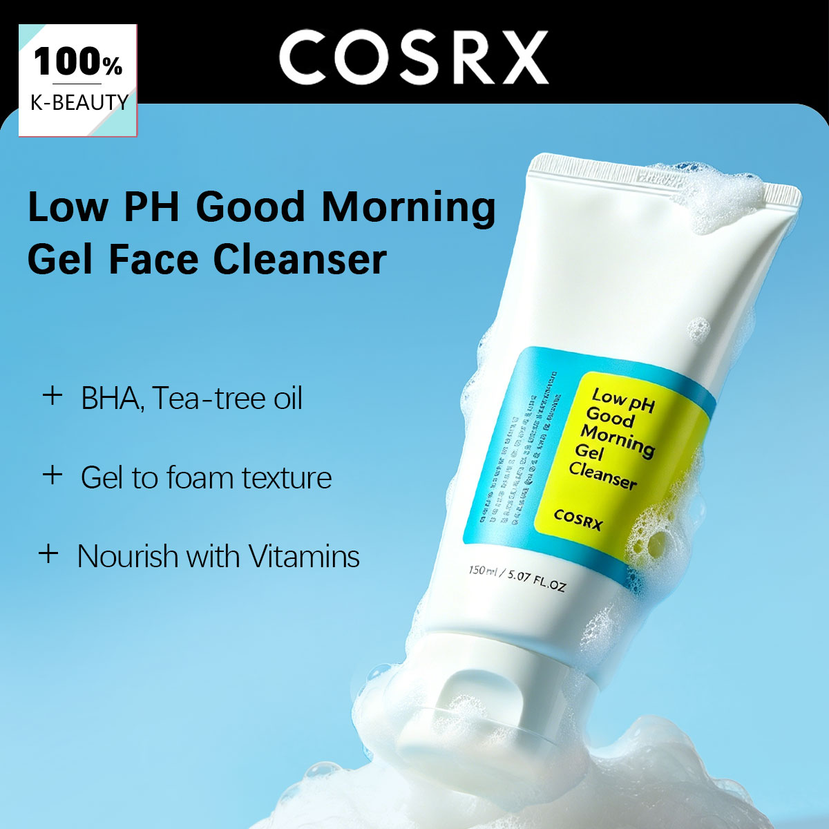COSRX Good Morning Low pH Clea – обзор и цена Skincare Cosrx
