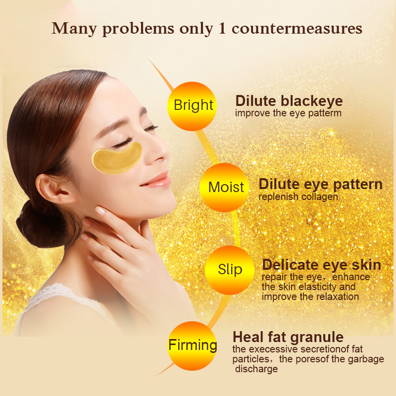 10/20pcs Golden Crystal Collag – обзор и цена Skincare Qv