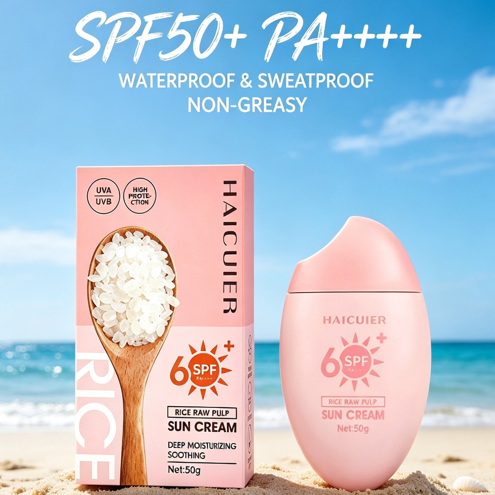 SPF50+ Sunscreen Rice Raw Pulp – обзор и цена Spf 50 Sunscreen