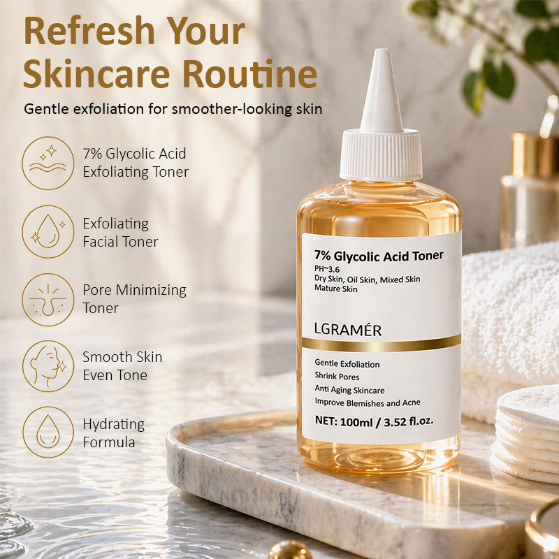 100ml Exfoliating Facial Toner – обзор и цена Glycolic Acid Exfoliant