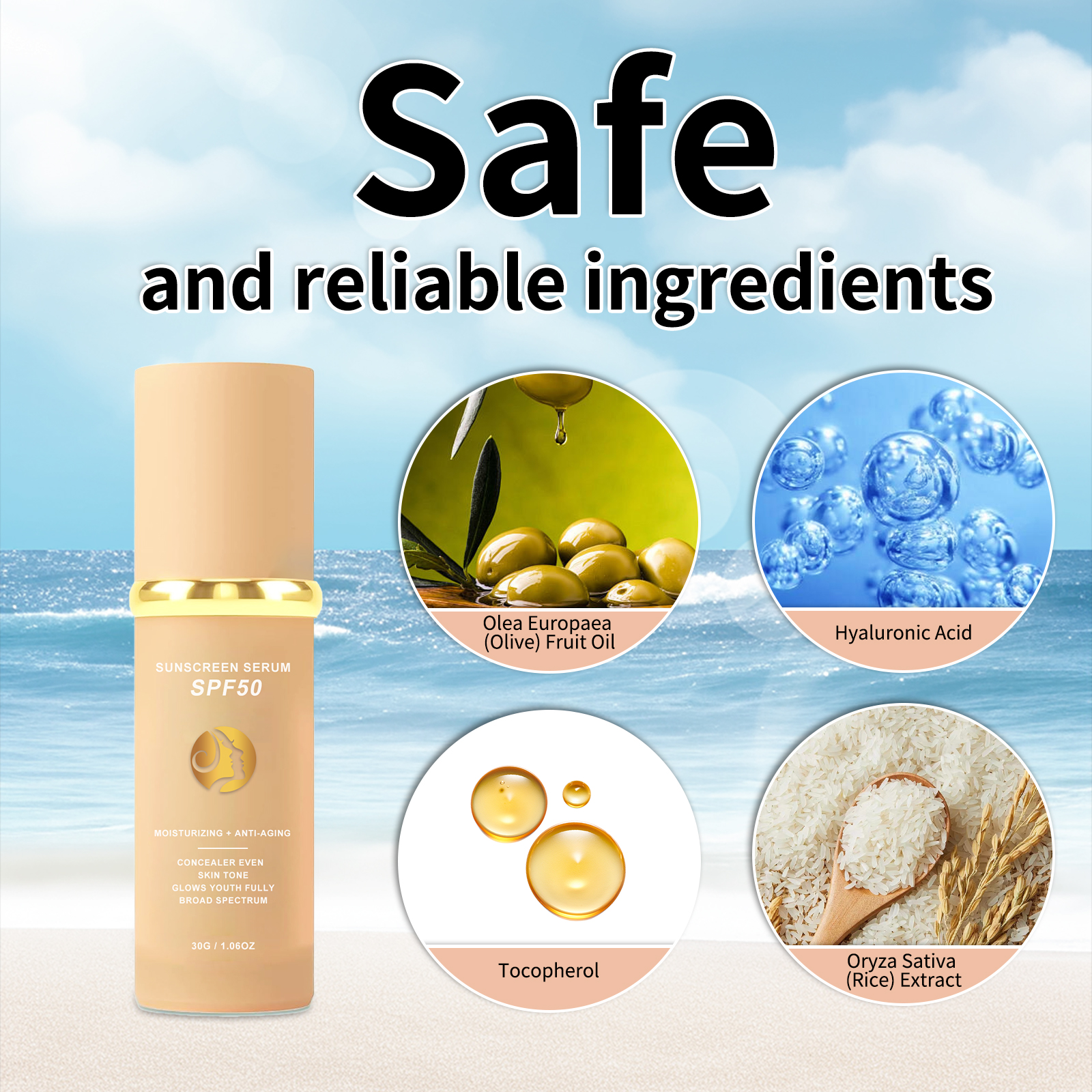 4 in 1 Foundation Liquid Longw – обзор и цена Spf 50 Sunscreen
