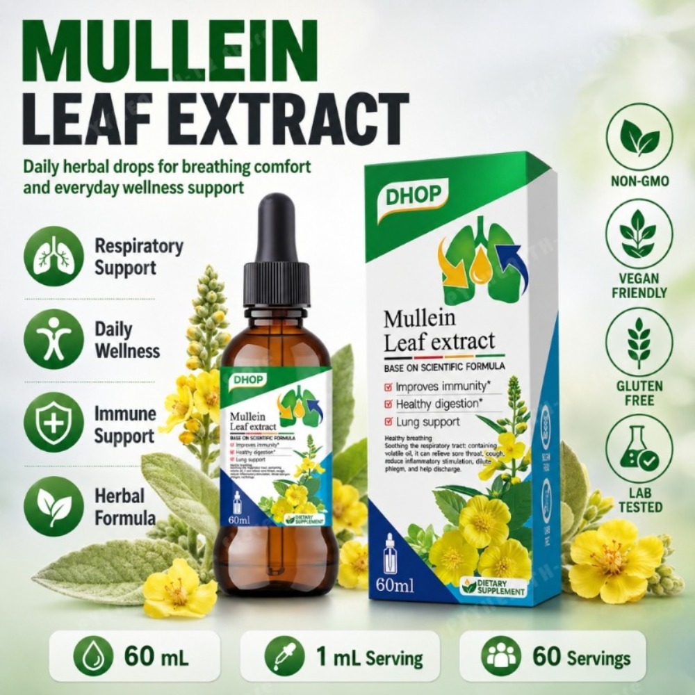Mullein Leaf Extract Drops 60m – обзор и цена Licorice Root Extract