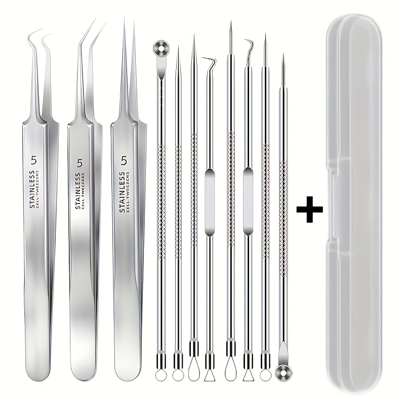 3/5/6/8pcs Stainless Steel Pim – обзор и цена Skincare Qv