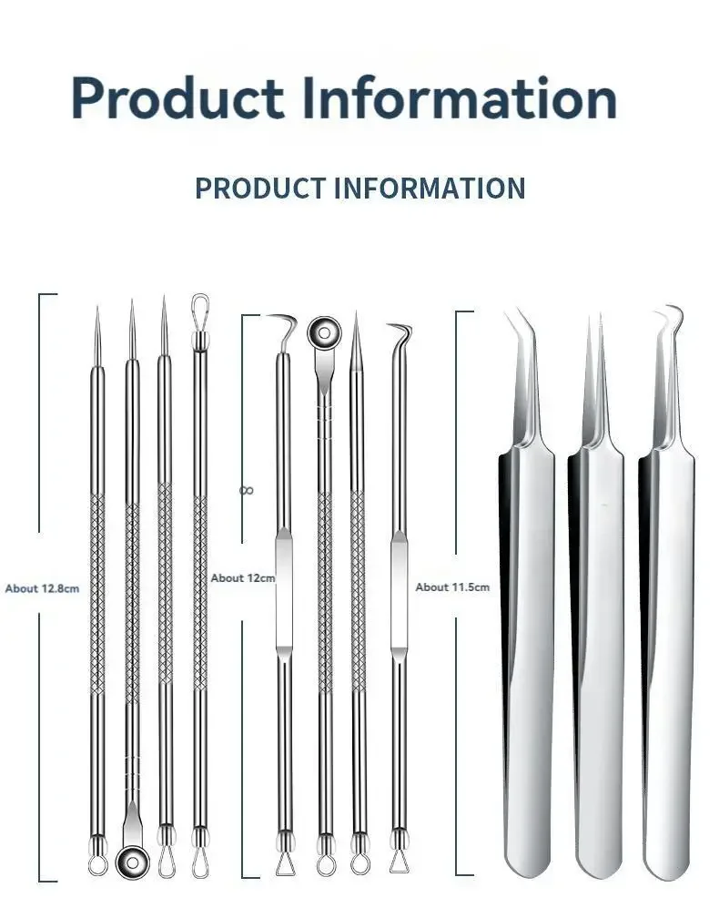 11Pcs/Set Acne Needle Blackhea – обзор и цена Skincare Qv