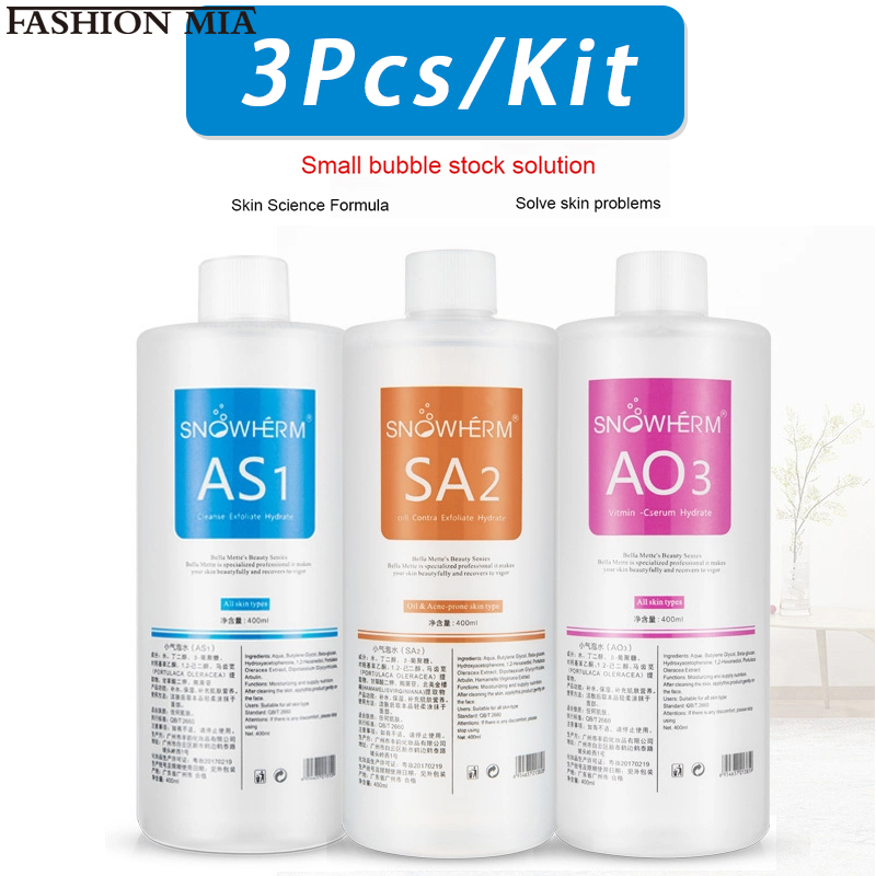 3 Pcs/1200ml Aqua Peel Solutio – обзор и цена Skincare Korea