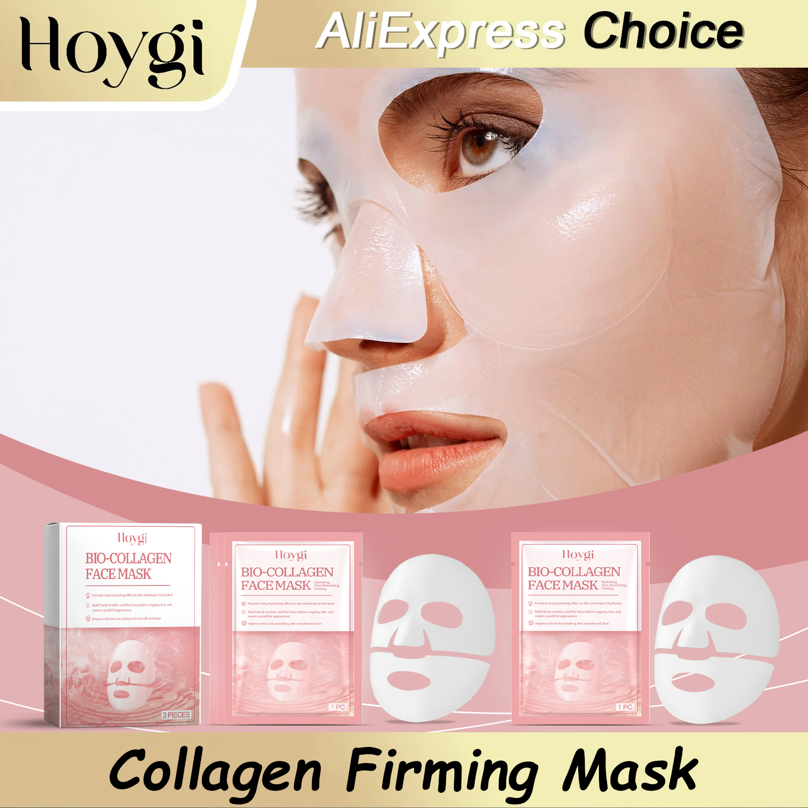 HOYGI Collagen Facial Mask Shr – обзор и цена Skincare Collagen