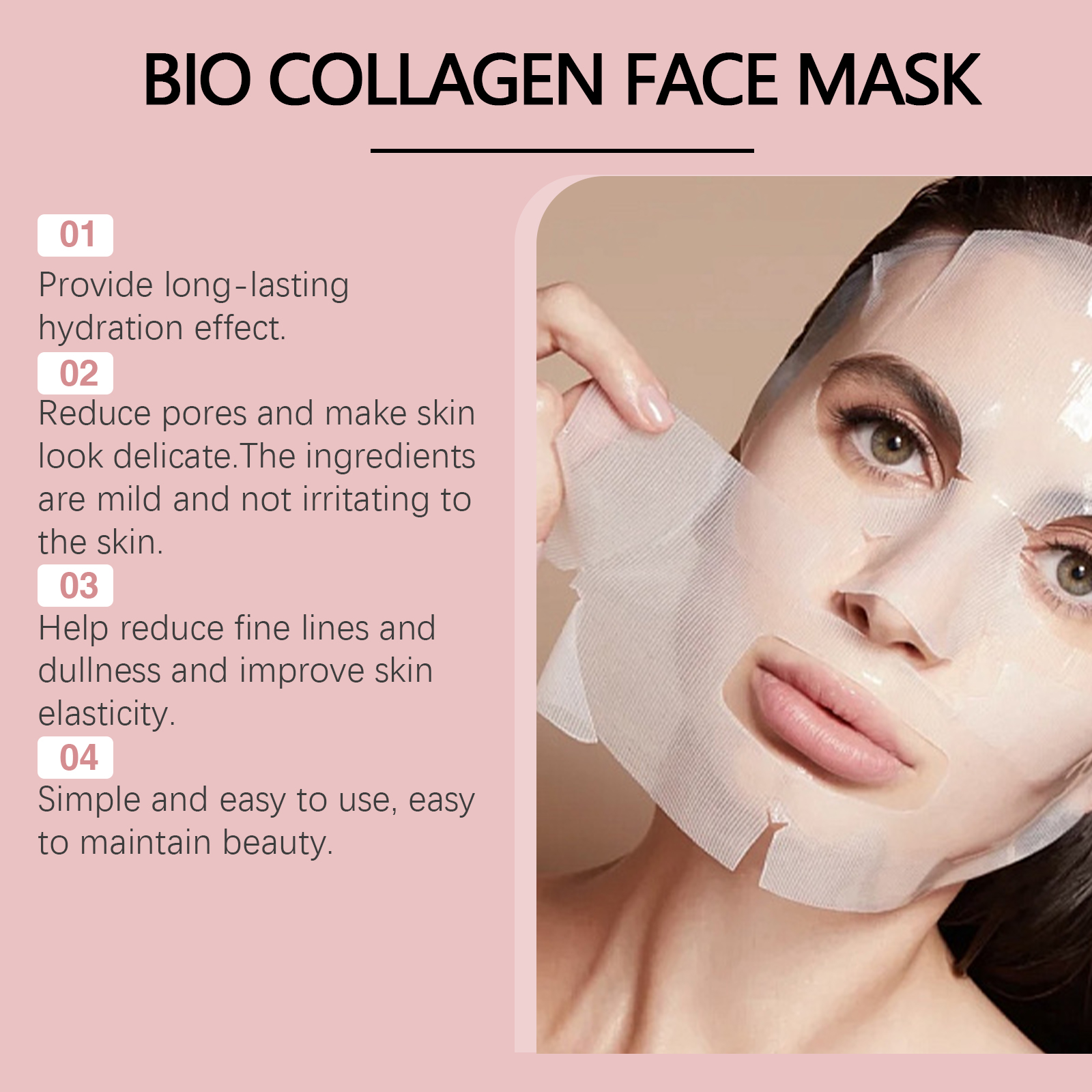 HOYGI Collagen Facial Mask Shr – обзор и цена Skincare Collagen