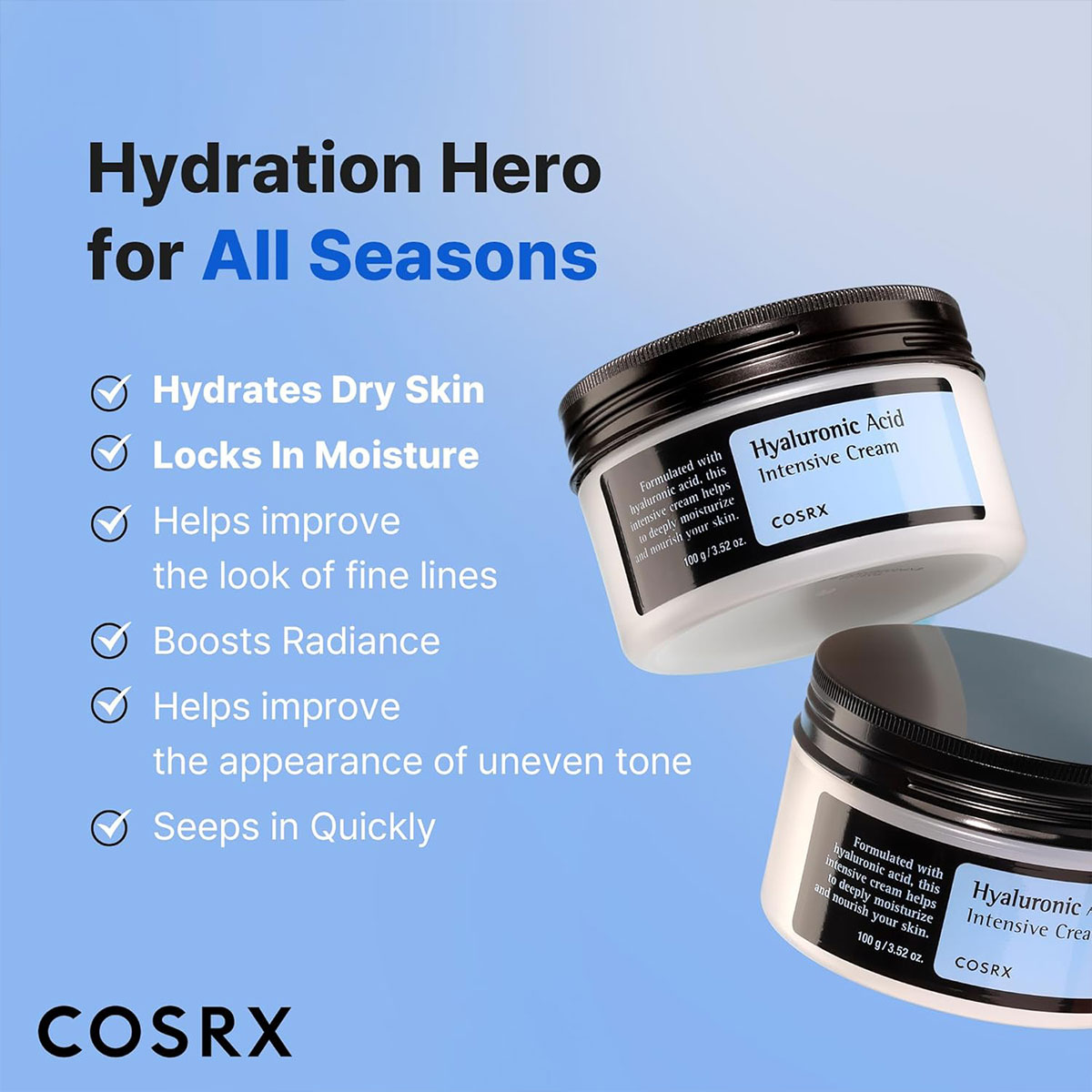 COSRX Hyaluronic Acid Intensiv – обзор и цена Skincare Cosrx