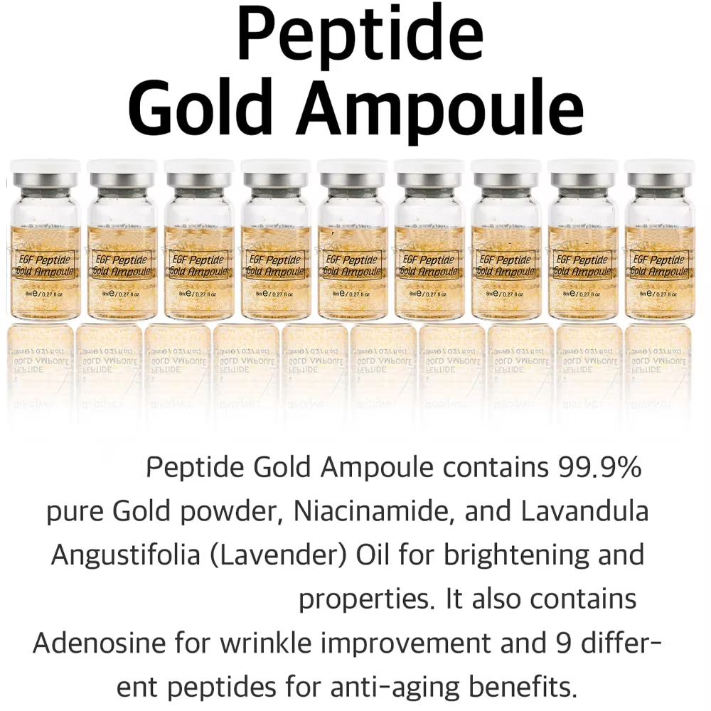 Korea Peptide Gold Ampoule Ski – обзор и цена Skincare Korea