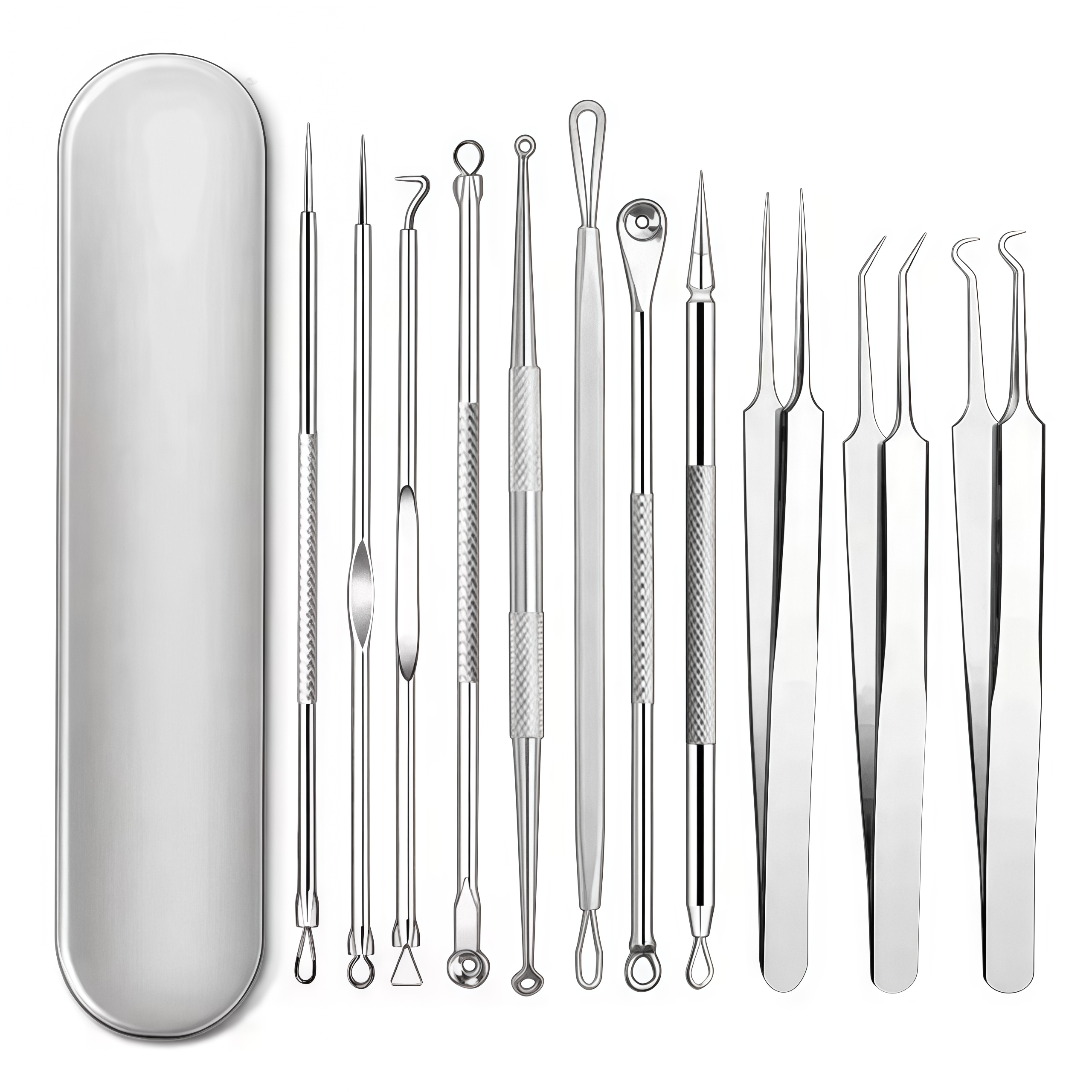 4-11Pcs Ingrown Hair Tweezers  – обзор и цена Skincare Qv