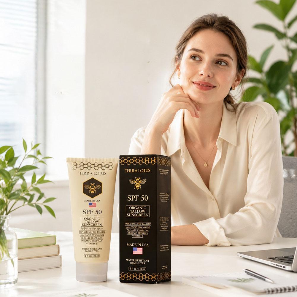 Organic Tallow Sunscreen SPF 5 – обзор и цена Spf 50 Sunscreen