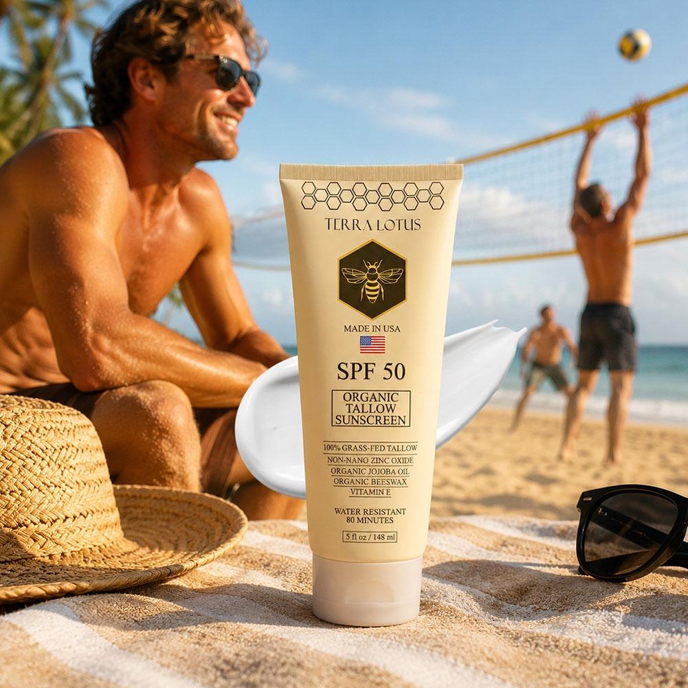 Organic Tallow Sunscreen SPF 5 – обзор и цена Spf 50 Sunscreen