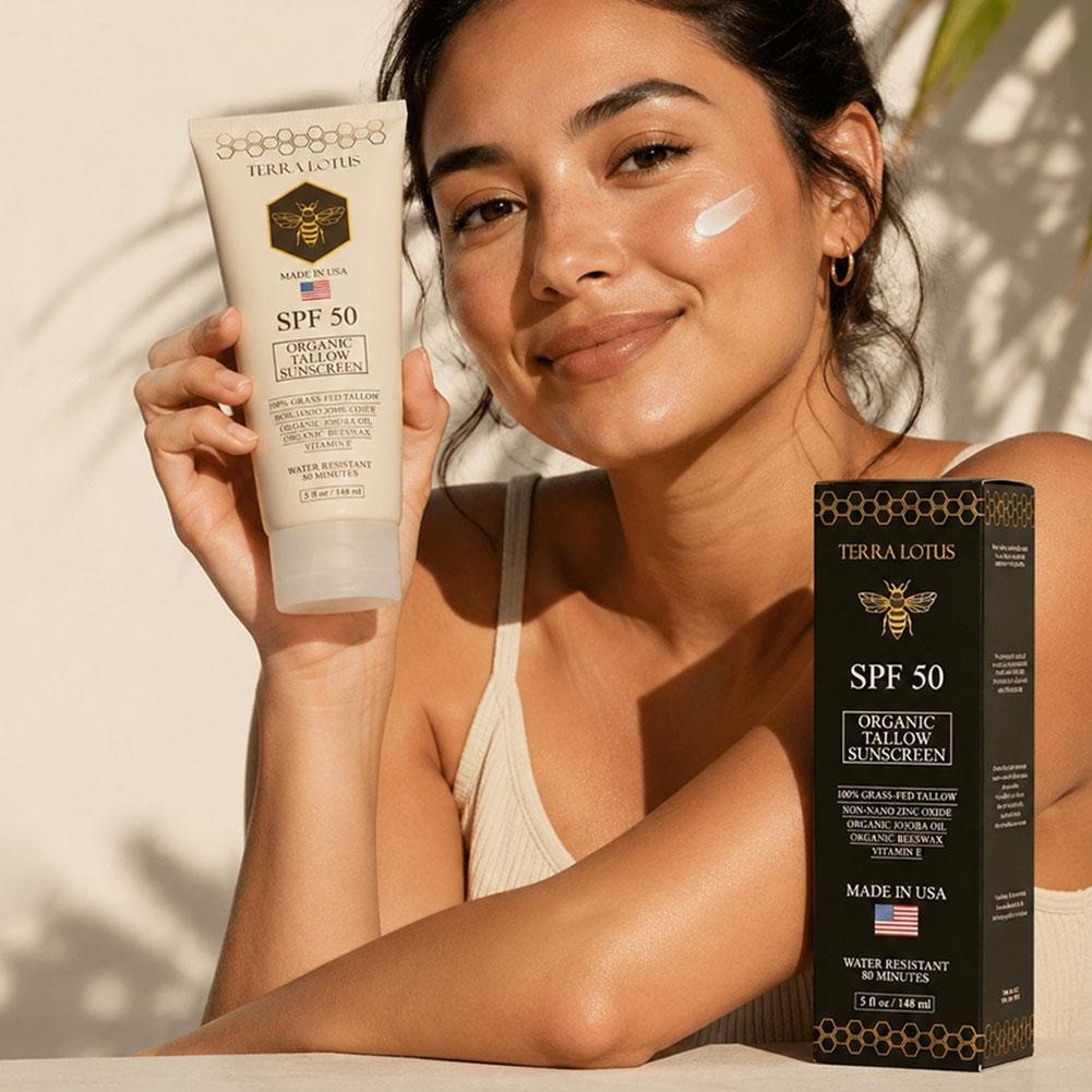 Organic Tallow Sunscreen SPF 5 – обзор и цена Spf 50 Sunscreen