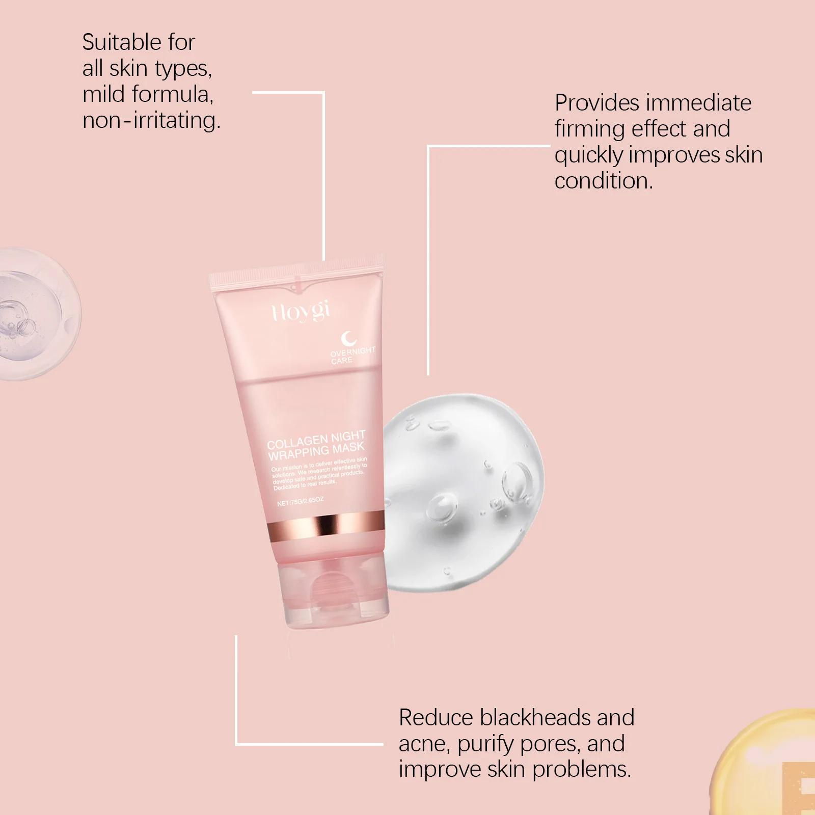 Collagen Overnight Wrapping Ma – обзор и цена Skincare Collagen