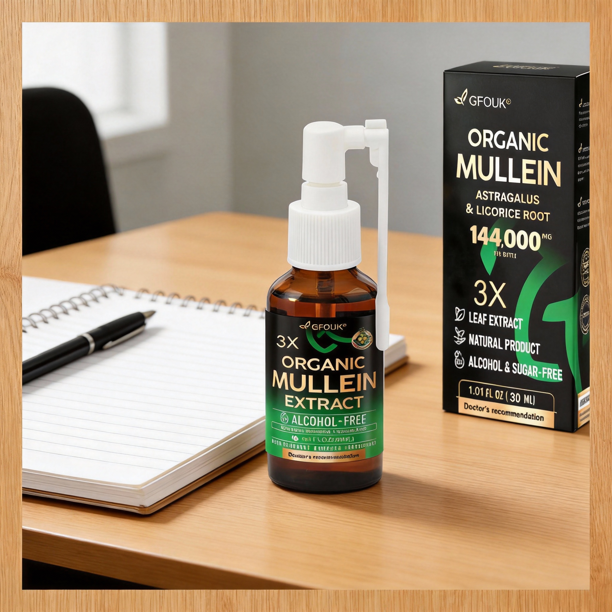 30ml Organic Mullein Herbal Lu – обзор и цена Licorice Root Extract
