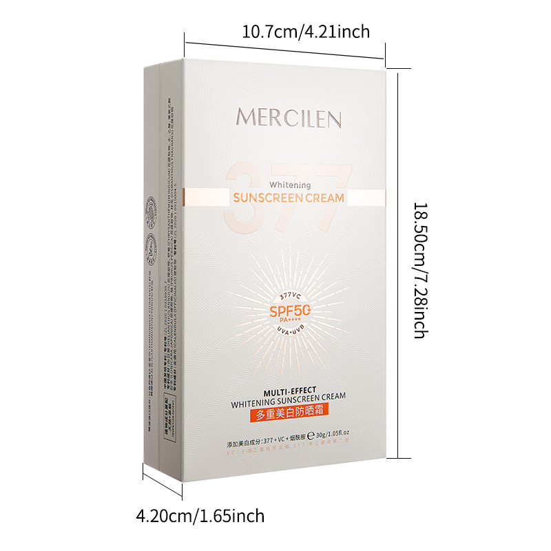 Mercilen Facial and Body Sunsc – обзор и цена Spf 50 Sunscreen