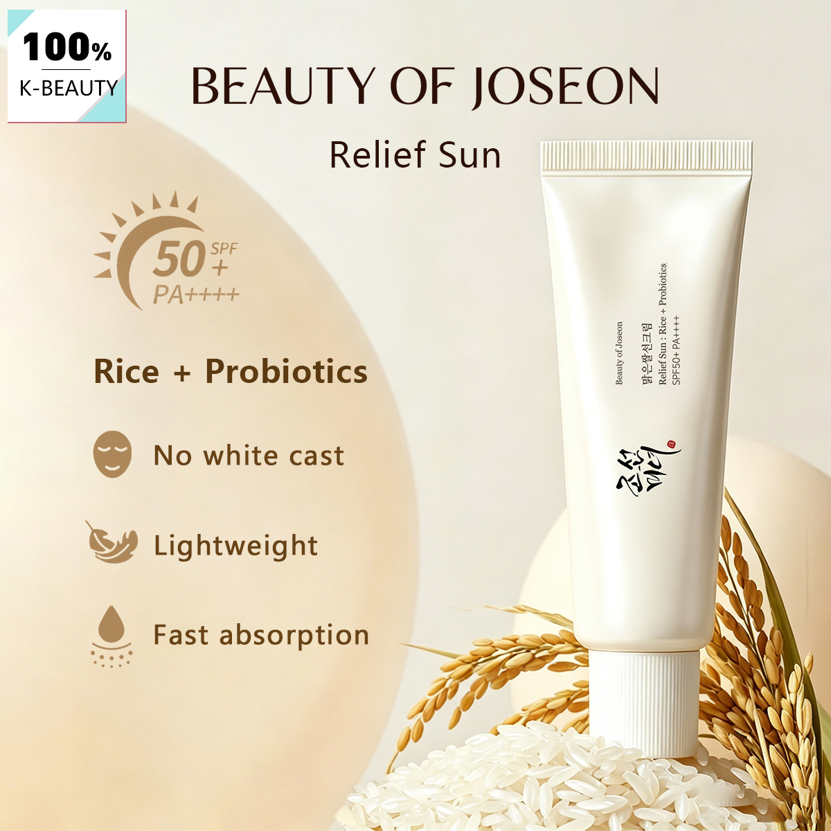 Beauty of Joseon Relief Sun :  – обзор и цена Spf 50 Sunscreen