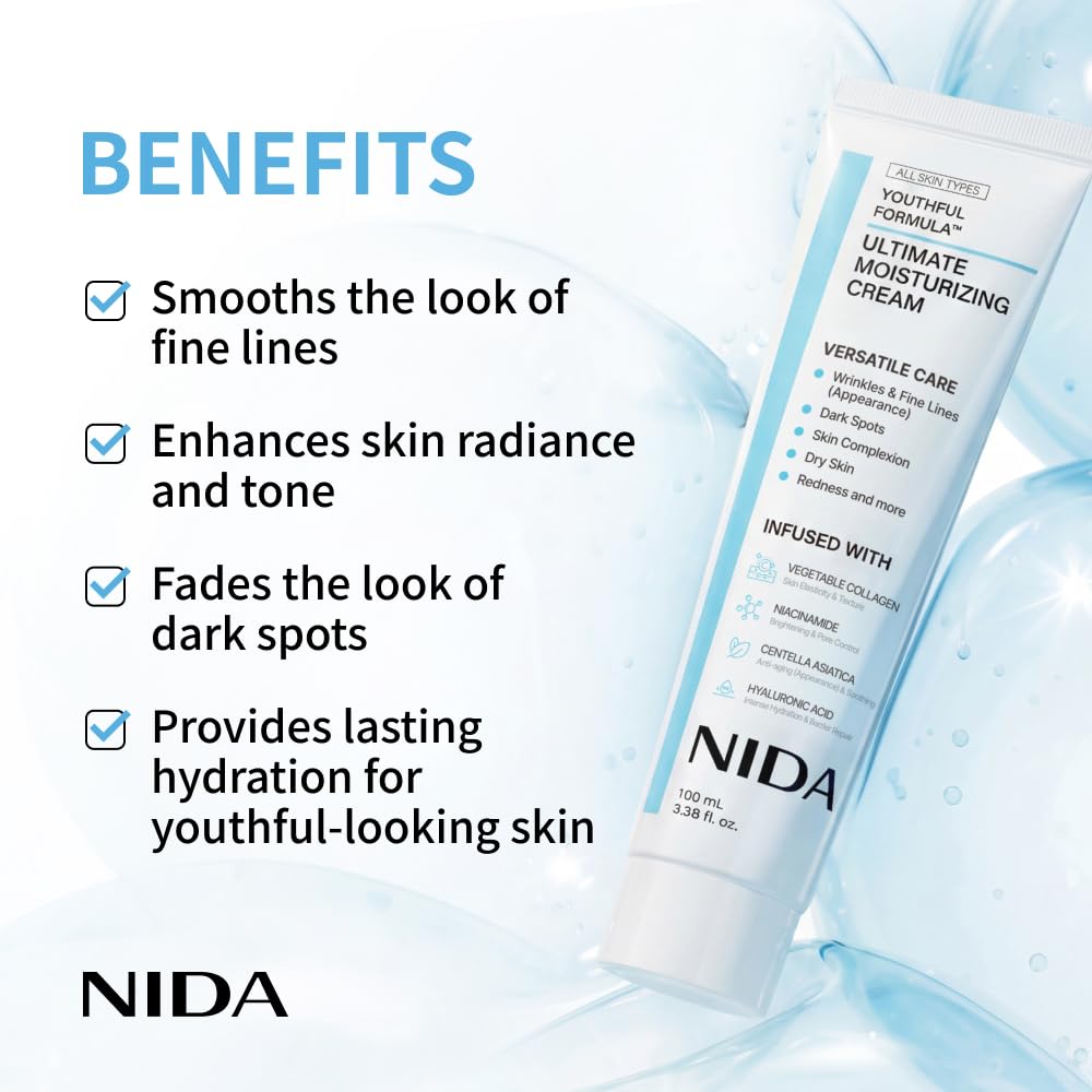 NIDA Moisturizing Cream+Sunscr – обзор и цена Spf 50 Sunscreen