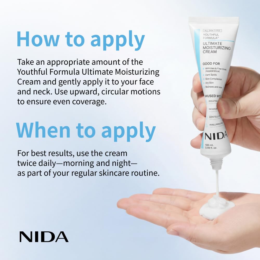 NIDA Moisturizing Cream+Sunscr – обзор и цена Spf 50 Sunscreen