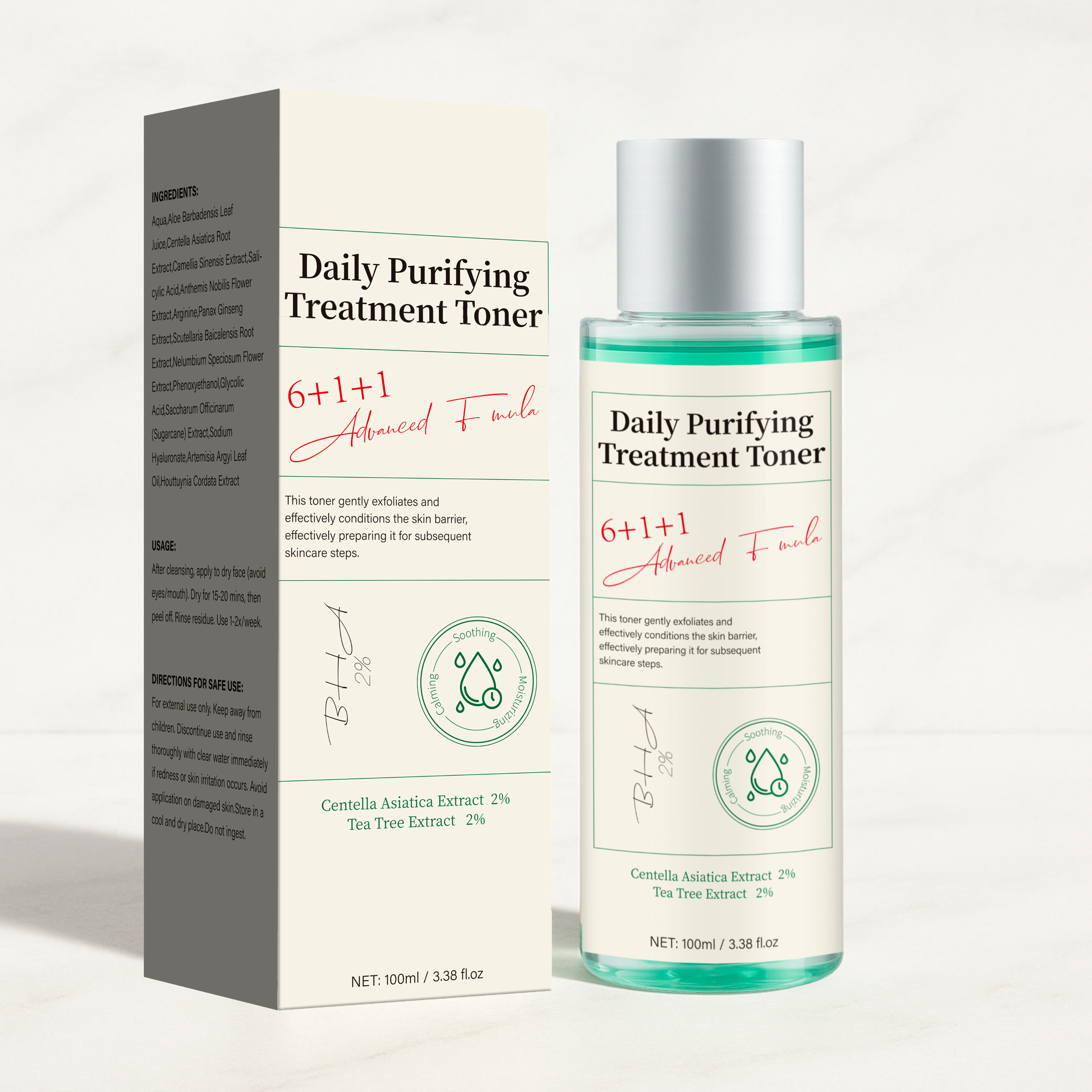 Daily Purifying Treatment Tone – обзор и цена Lactic Acid Toner