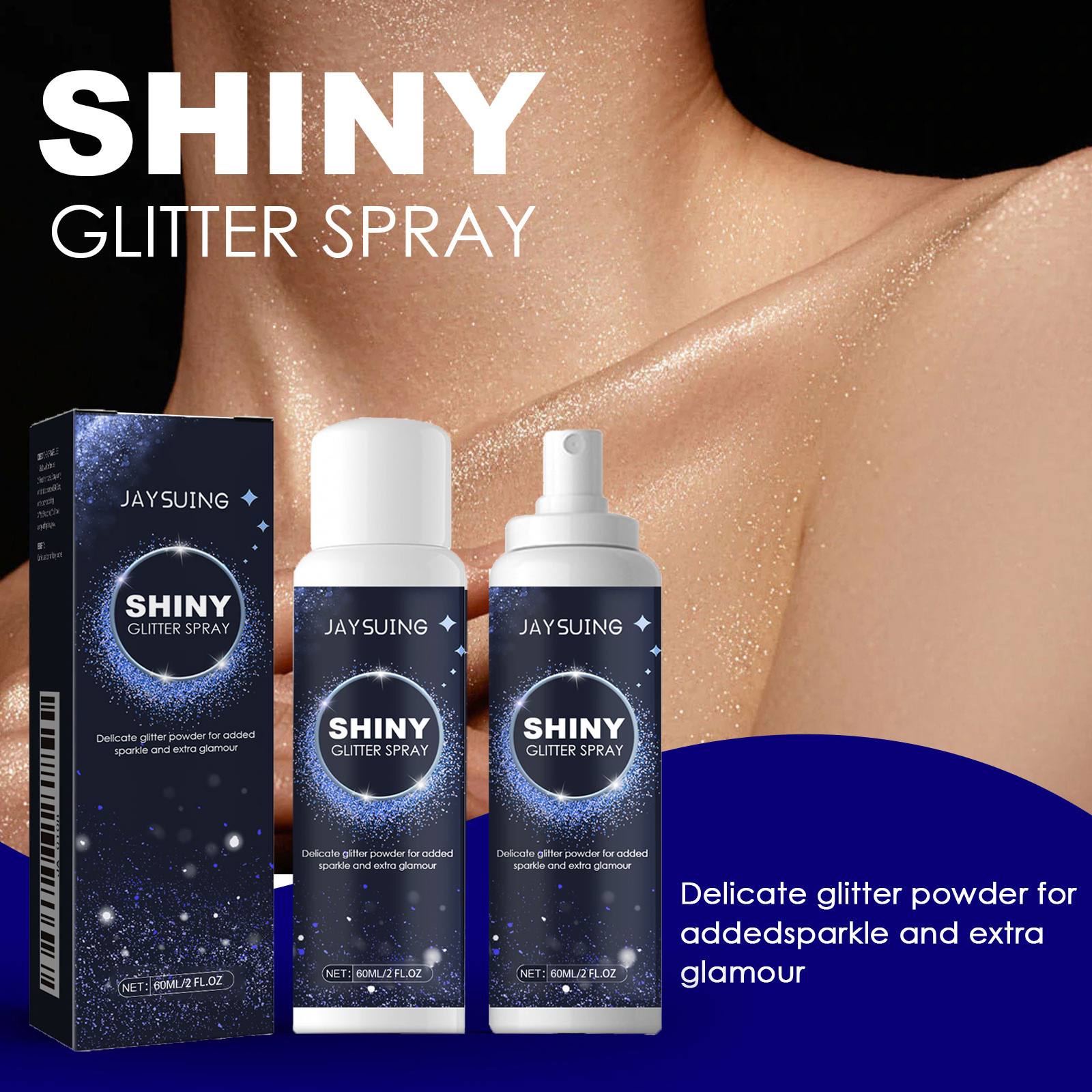 Jaysuing Glitter Spray 60ml Fi – обзор и цена Face Mist Mineral