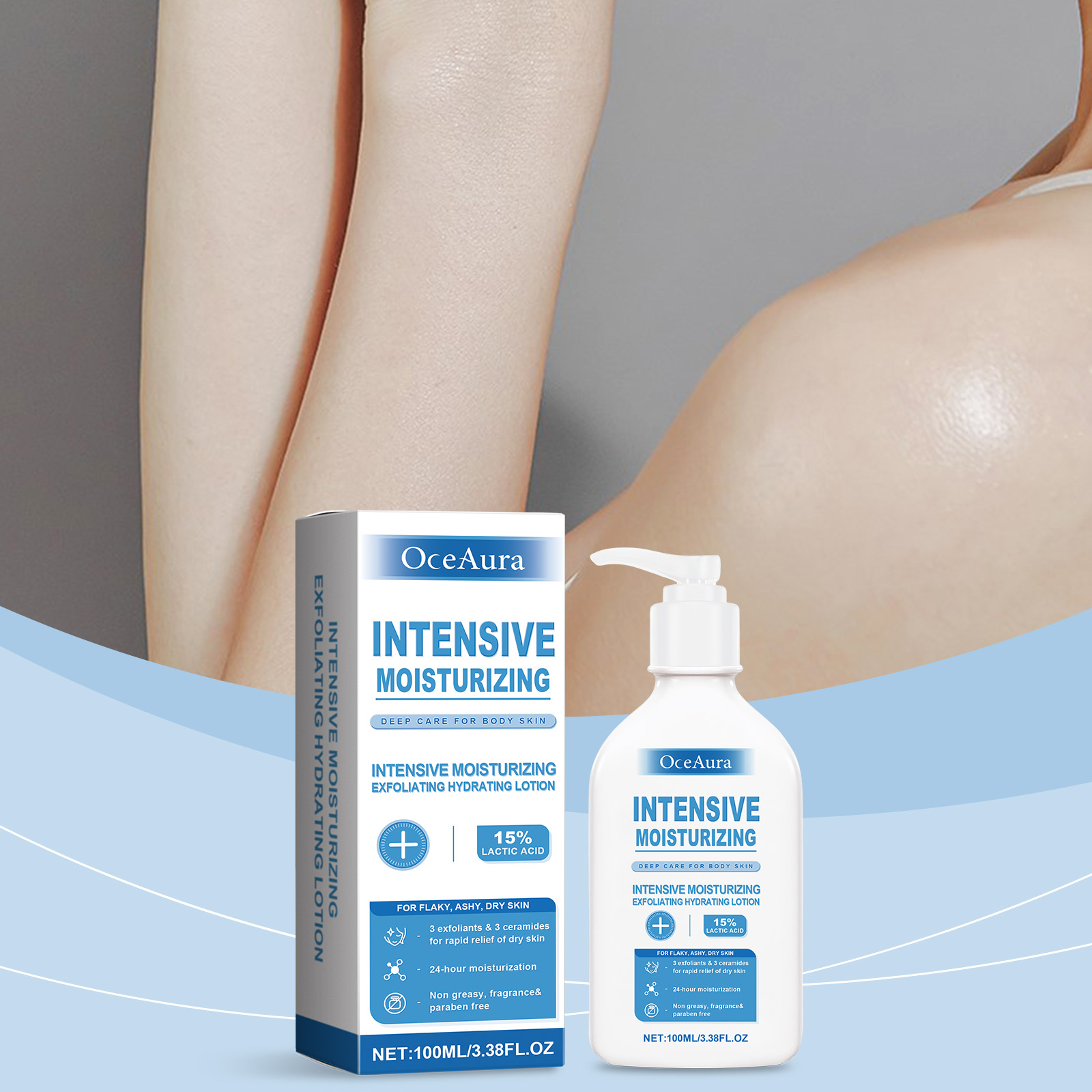 OceAura Intensive Healing Body – обзор и цена Lactic Acid Toner