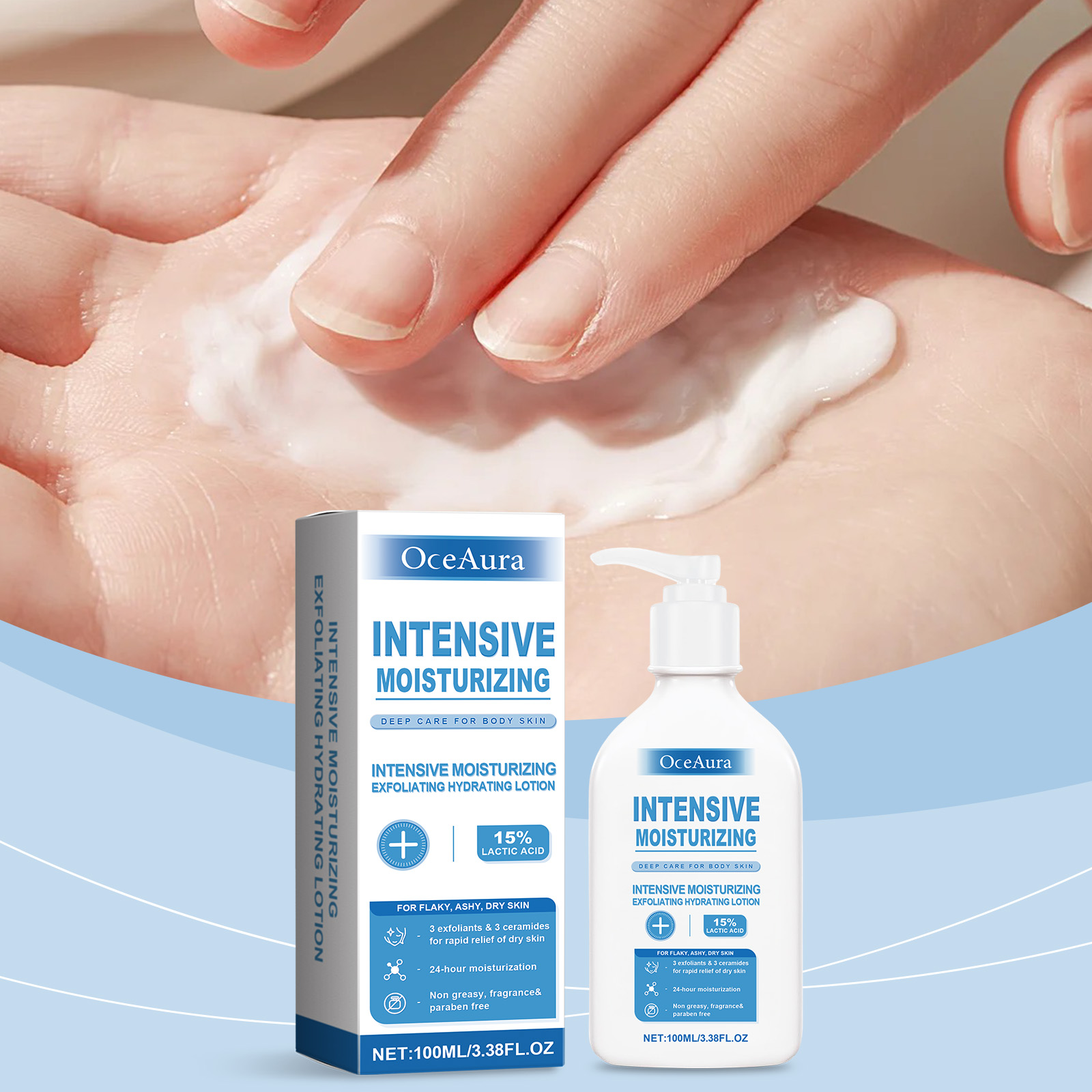 OceAura Intensive Healing Body – обзор и цена Lactic Acid Toner