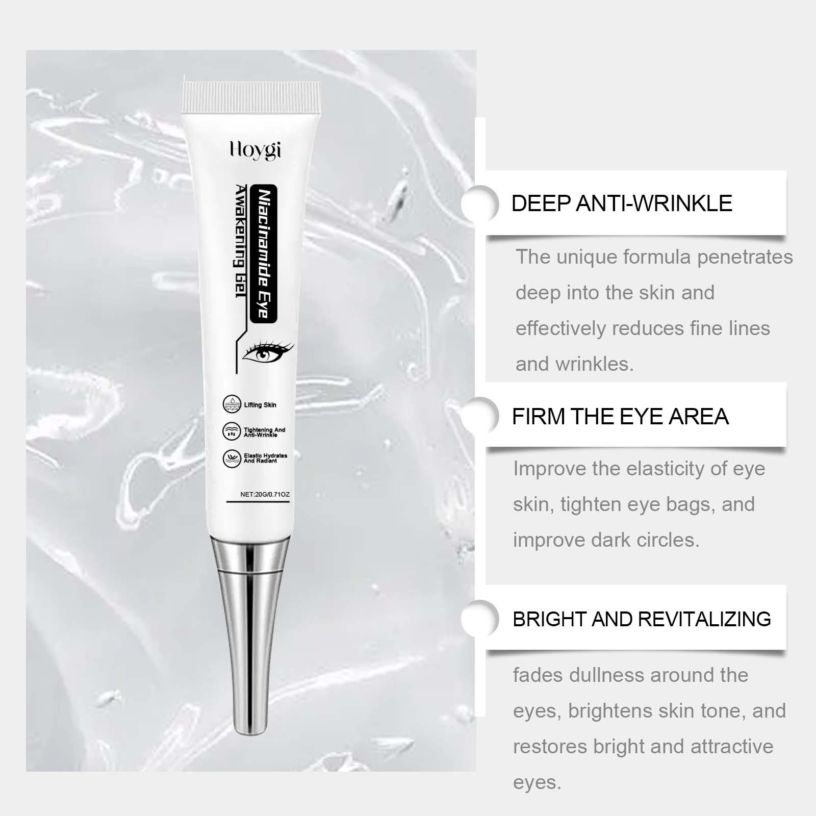Nicotinamide Eye Cream Gel Lif – обзор и цена Licorice Root Extract