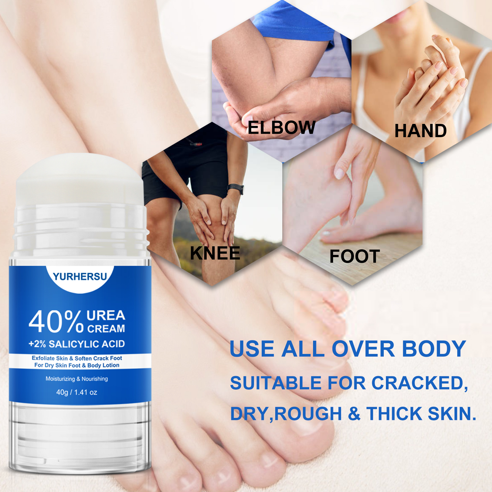 40% Urea Foot Cream Stick - Mo – обзор и цена Glycolic Acid Exfoliant