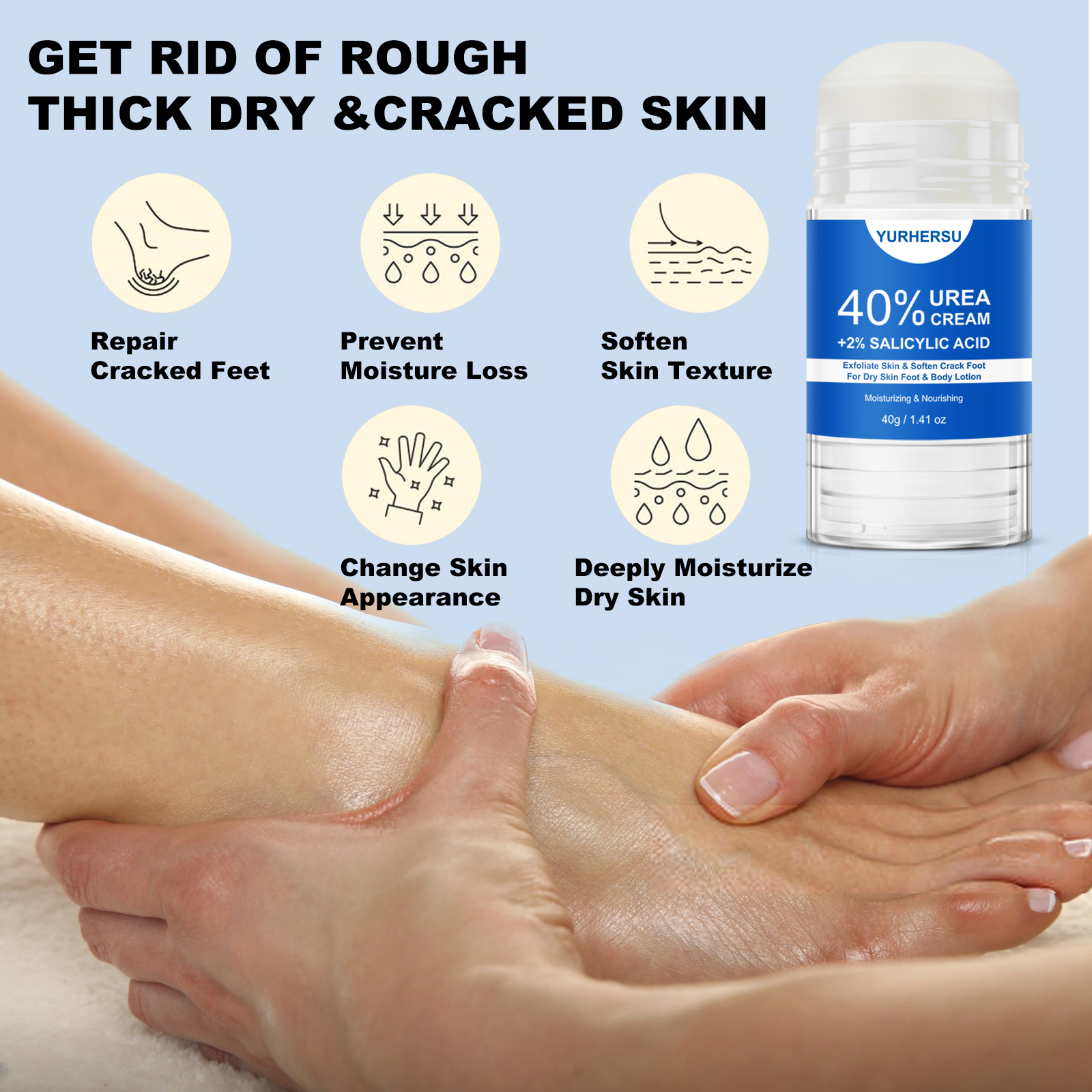 40% Urea Foot Cream Stick - Mo – обзор и цена Glycolic Acid Exfoliant
