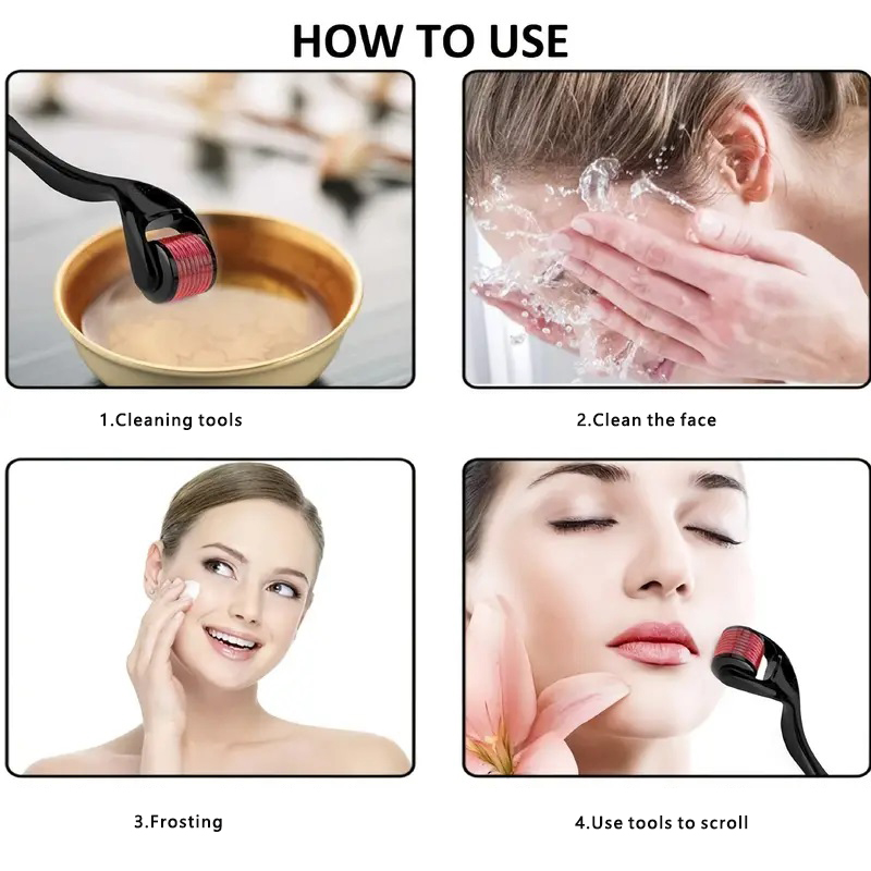 Facial beauty microneedle roll – обзор и цена Skincare Scora