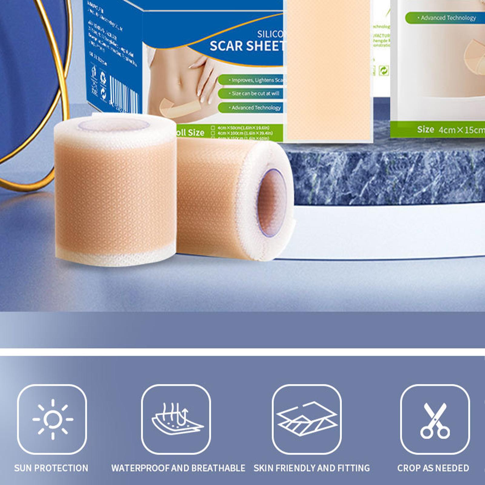1 Roll Silicone Scar Sheets 4c – обзор и цена Skincare Collagen