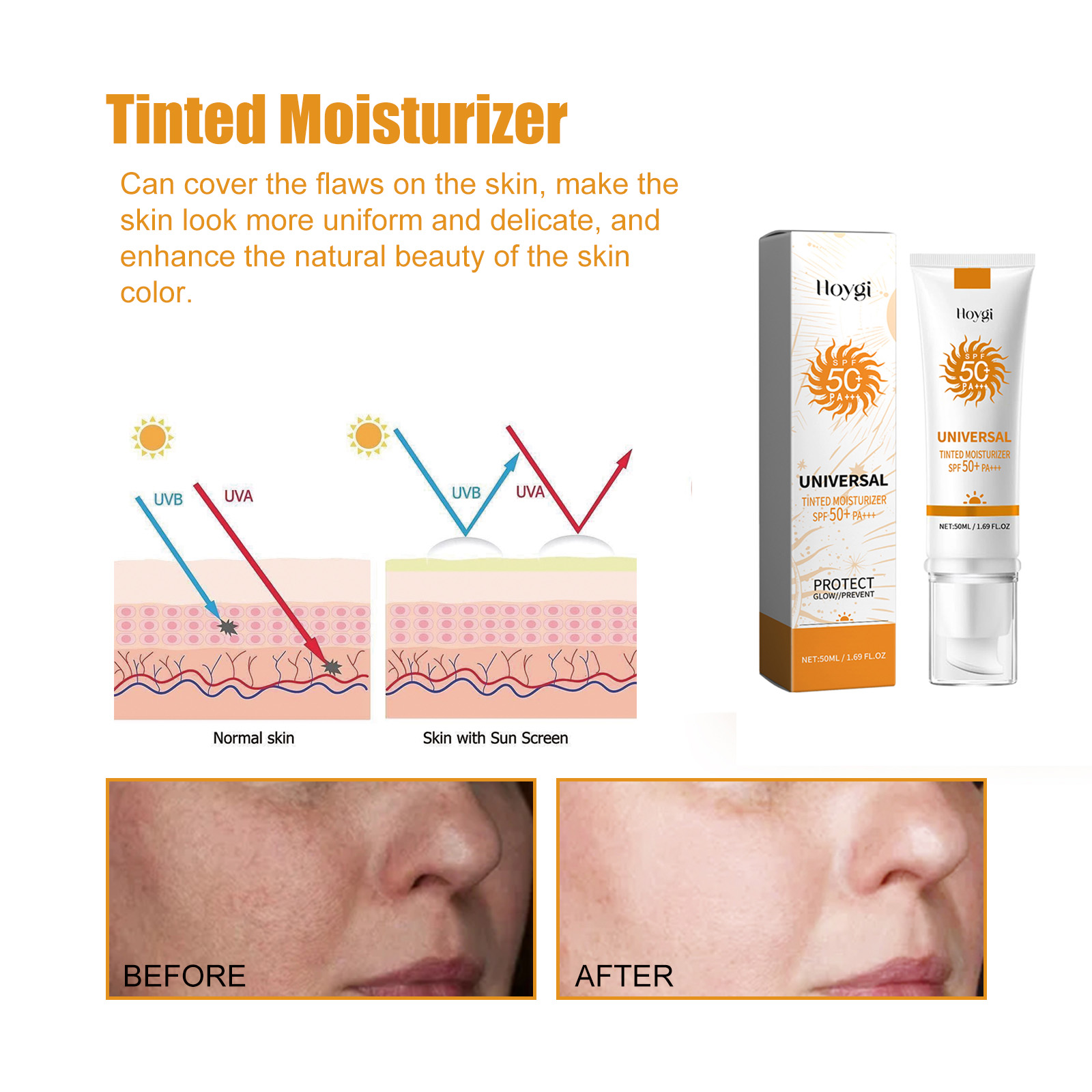 Sunscreen Brightening Foundati – обзор и цена Spf 50 Sunscreen